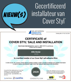 gecertificeerd Cover Styl installateur